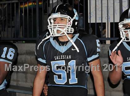 Thumbnail 2 in Salesian vs. Mojave (CIF SS Playoffs) photogallery.