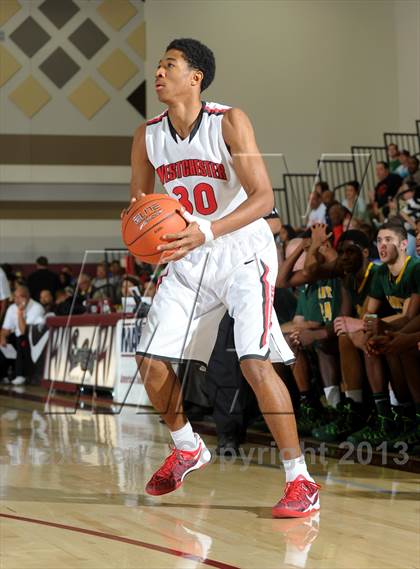 Thumbnail 1 in Westchester vs. St. Edward (MaxPreps Holiday Classic) photogallery.