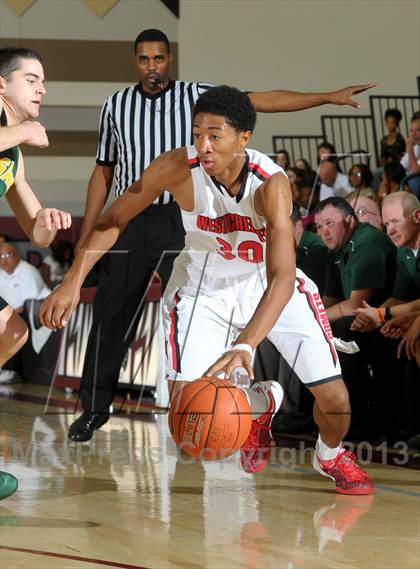 Thumbnail 1 in Westchester vs. St. Edward (MaxPreps Holiday Classic) photogallery.