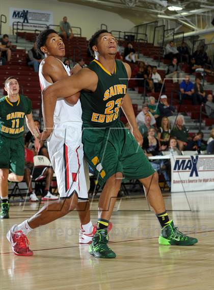 Thumbnail 3 in Westchester vs. St. Edward (MaxPreps Holiday Classic) photogallery.