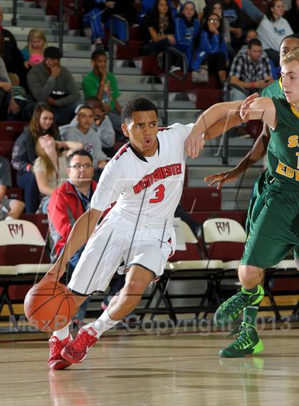 Thumbnail 2 in Westchester vs. St. Edward (MaxPreps Holiday Classic) photogallery.