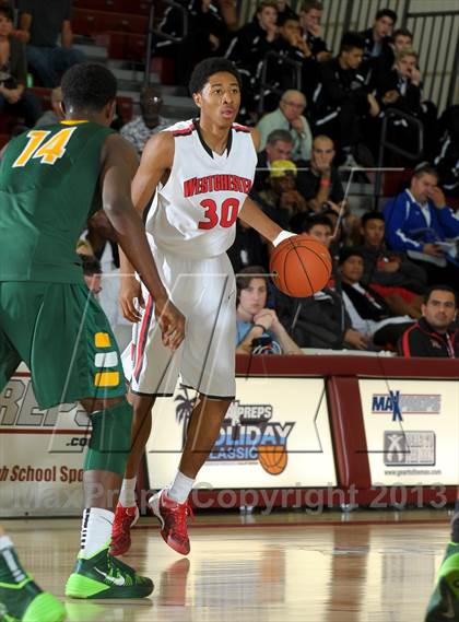 Thumbnail 1 in Westchester vs. St. Edward (MaxPreps Holiday Classic) photogallery.