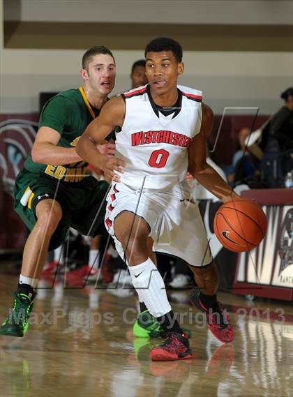 Thumbnail 1 in Westchester vs. St. Edward (MaxPreps Holiday Classic) photogallery.