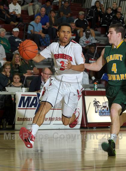 Thumbnail 1 in Westchester vs. St. Edward (MaxPreps Holiday Classic) photogallery.