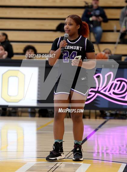 Thumbnail 1 in Salesian College Preparatory vs. Piedmont (MLK Classic) photogallery.