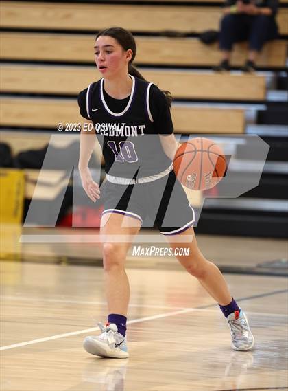 Thumbnail 1 in Salesian College Preparatory vs. Piedmont (MLK Classic) photogallery.
