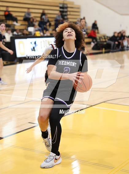 Thumbnail 1 in Salesian College Preparatory vs. Piedmont (MLK Classic) photogallery.