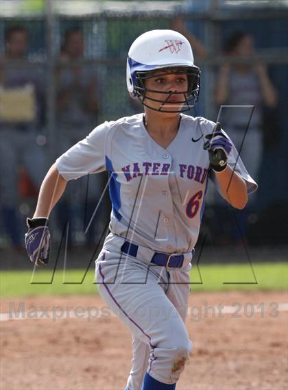 Thumbnail 2 in Waterford vs Granby Memorial (CIAC Class M Final) photogallery.