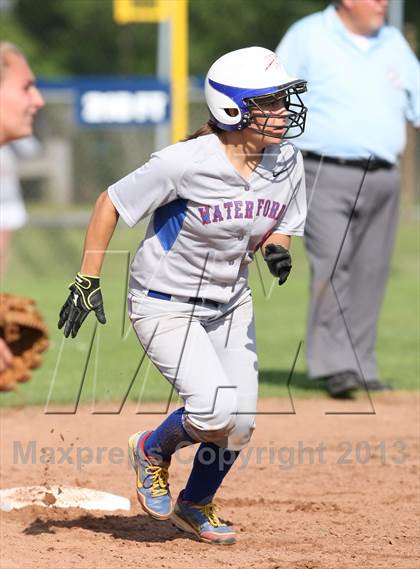 Thumbnail 3 in Waterford vs Granby Memorial (CIAC Class M Final) photogallery.