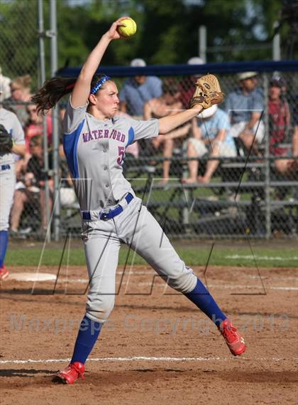 Thumbnail 2 in Waterford vs Granby Memorial (CIAC Class M Final) photogallery.