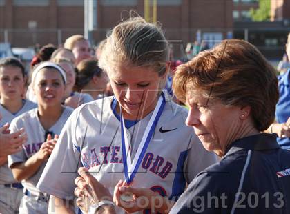 Thumbnail 1 in Waterford vs Granby Memorial (CIAC Class M Final) photogallery.