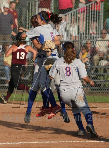 Thumbnail 3 in Waterford vs Granby Memorial (CIAC Class M Final) photogallery.