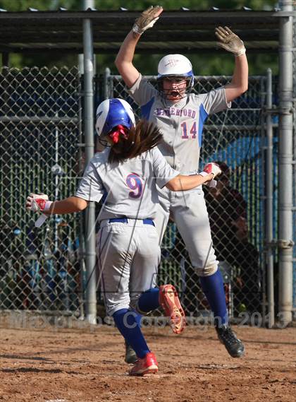 Thumbnail 3 in Waterford vs Granby Memorial (CIAC Class M Final) photogallery.