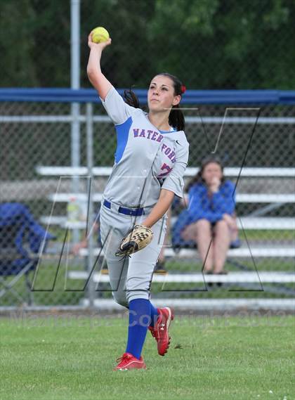 Thumbnail 2 in Waterford vs Granby Memorial (CIAC Class M Final) photogallery.