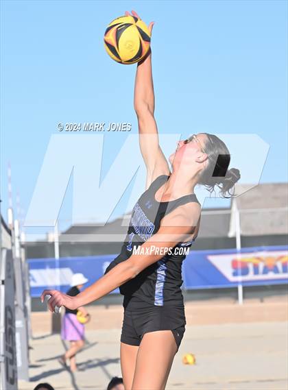 Thumbnail 1 in O'Connor vs. Notre Dame Prep (AIA DI Pairs Semifinal) photogallery.