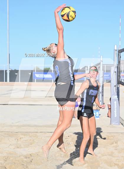 Thumbnail 3 in O'Connor vs. Notre Dame Prep (AIA DI Pairs Semifinal) photogallery.