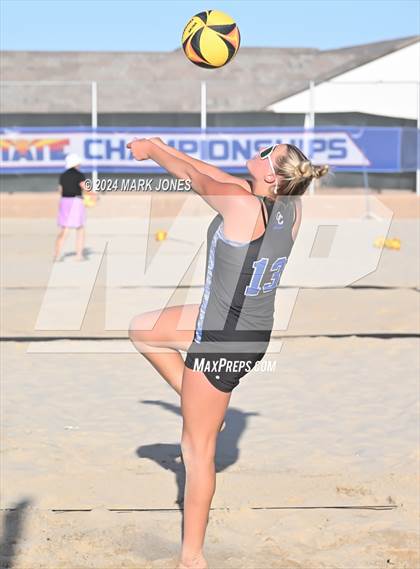 Thumbnail 1 in O'Connor vs. Notre Dame Prep (AIA DI Pairs Semifinal) photogallery.