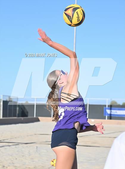Thumbnail 1 in O'Connor vs. Notre Dame Prep (AIA DI Pairs Semifinal) photogallery.