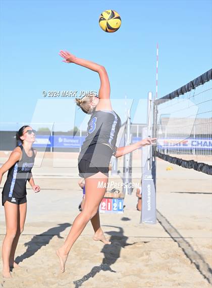Thumbnail 3 in O'Connor vs. Notre Dame Prep (AIA DI Pairs Semifinal) photogallery.