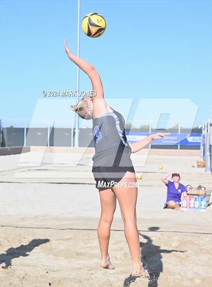 Thumbnail 1 in O'Connor vs. Notre Dame Prep (AIA DI Pairs Semifinal) photogallery.