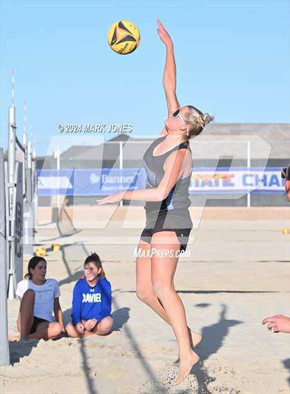 Thumbnail 2 in O'Connor vs. Notre Dame Prep (AIA DI Pairs Semifinal) photogallery.