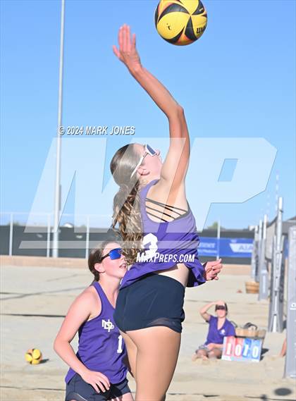 Thumbnail 2 in O'Connor vs. Notre Dame Prep (AIA DI Pairs Semifinal) photogallery.