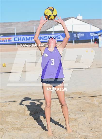 Thumbnail 1 in O'Connor vs. Notre Dame Prep (AIA DI Pairs Semifinal) photogallery.