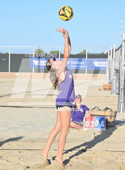 Thumbnail 1 in O'Connor vs. Notre Dame Prep (AIA DI Pairs Semifinal) photogallery.