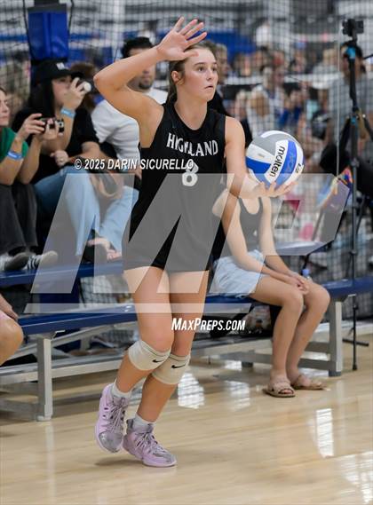 Thumbnail 1 in Orangewood Christian vs Highland (Nike Tournament of Champions – Southwest) photogallery.