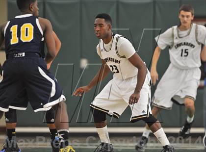Thumbnail 3 in Rancho Christian vs Mater Dei Catholic (SDLA Challenge) photogallery.