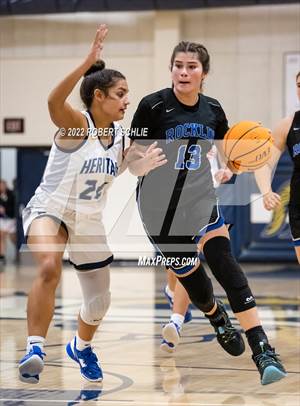 Heritage vs Rocklin (Trojan Toss Up)