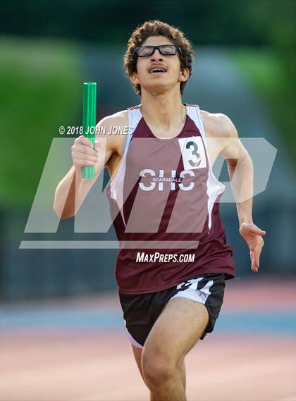 Thumbnail 3 in 2018 Loucks Games (Men's 4x400 Relay Frosh/Soph) photogallery.