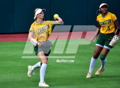 Thumbnail 2 in Lexington @ Coahoma (UIL Softball 3A Div 2 Final) photogallery.