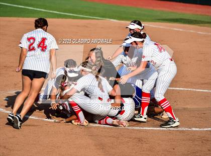 Thumbnail 3 in Lexington @ Coahoma (UIL Softball 3A Div 2 Final) photogallery.