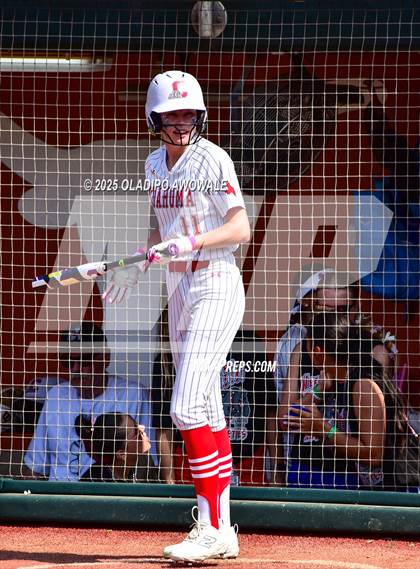 Thumbnail 3 in Lexington @ Coahoma (UIL 3A Softball Div 2 State Finals) photogallery.
