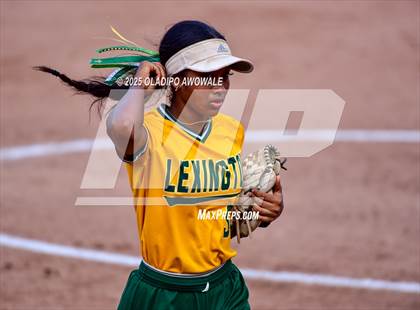 Thumbnail 3 in Lexington @ Coahoma (UIL Softball 3A Div 2 Final) photogallery.