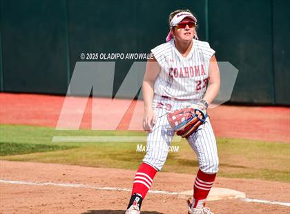 Thumbnail 3 in Lexington @ Coahoma (UIL Softball 3A Div 2 Final) photogallery.