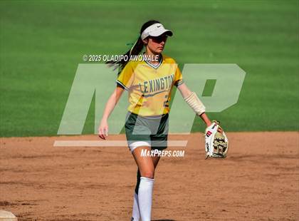 Thumbnail 3 in Lexington @ Coahoma (UIL 3A Softball Div 2 State Finals) photogallery.