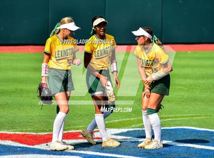 Thumbnail 3 in Lexington @ Coahoma (UIL Softball 3A Div 2 Final) photogallery.