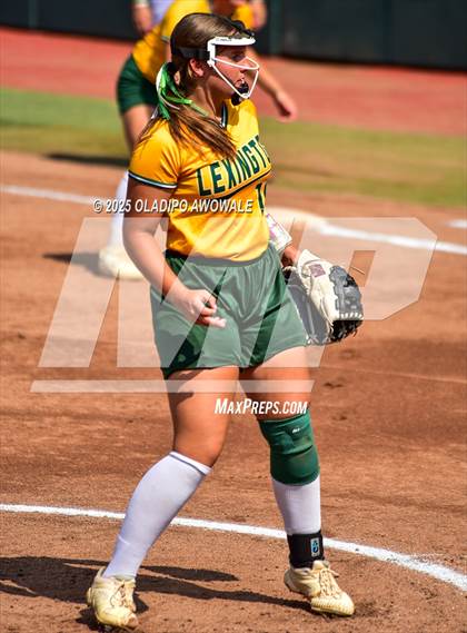 Thumbnail 2 in Lexington @ Coahoma (UIL Softball 3A Div 2 Final) photogallery.
