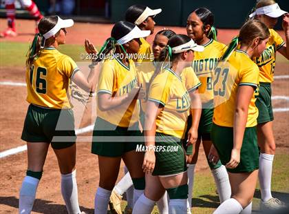 Thumbnail 2 in Lexington @ Coahoma (UIL Softball 3A Div 2 Final) photogallery.