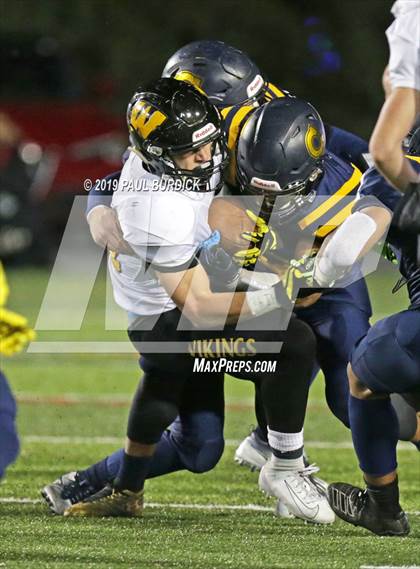 Thumbnail 3 in Archbishop Wood vs. Cheltenham (PIAA 5A Championship) photogallery.