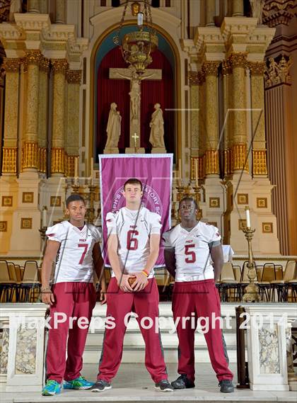 Thumbnail 1 in St. Joseph's Prep (2014 Preseason Top 25 Photo Shoot)  photogallery.
