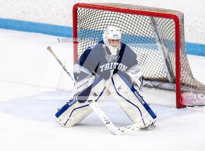 Thumbnail 2 in Masconomet Regional vs. Triton Regional (MIAA Division 2 North Semifinal) photogallery.