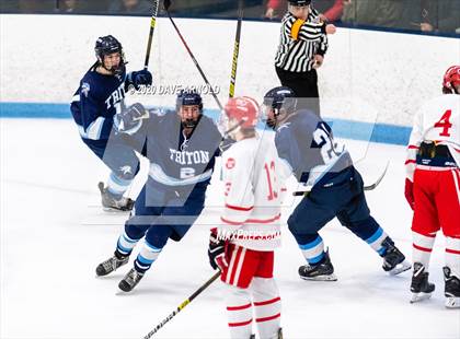 Thumbnail 3 in Masconomet Regional vs. Triton Regional (MIAA Division 2 North Semifinal) photogallery.