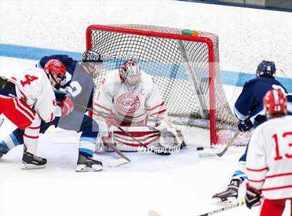 Thumbnail 1 in Masconomet Regional vs. Triton Regional (MIAA Division 2 North Semifinal) photogallery.