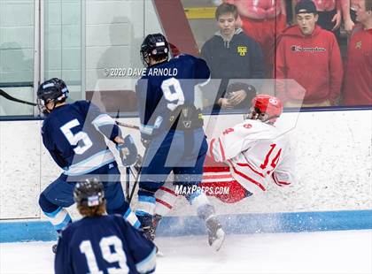 Thumbnail 3 in Masconomet Regional vs. Triton Regional (MIAA Division 2 North Semifinal) photogallery.