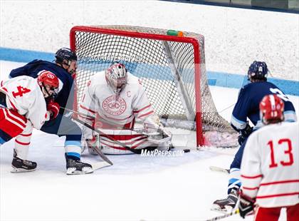 Thumbnail 3 in Masconomet Regional vs. Triton Regional (MIAA Division 2 North Semifinal) photogallery.