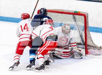Thumbnail 1 in Masconomet Regional vs. Triton Regional (MIAA Division 2 North Semifinal) photogallery.