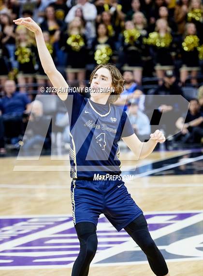 Thumbnail 3 in Notre Dame (SO) vs Granada (CIF State D1 Final) photogallery.